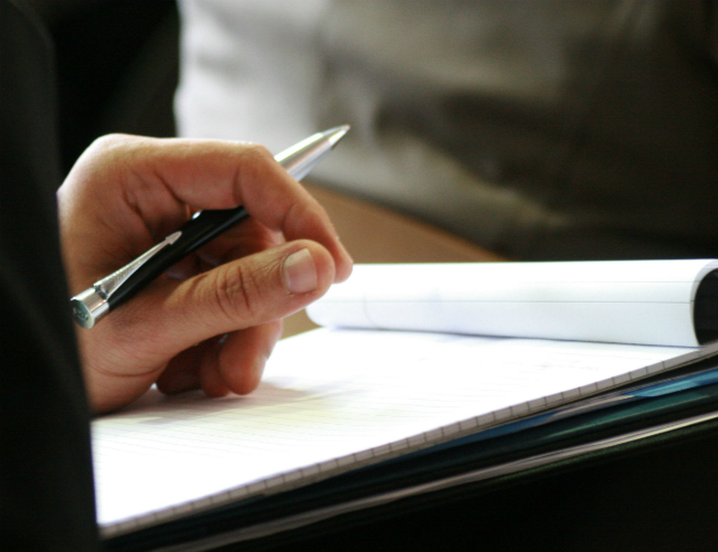 Writing on Paper