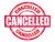 Cancelled Sign