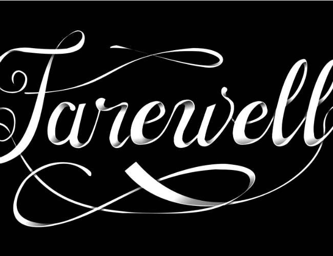 Farewell graphic