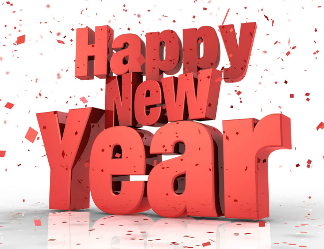 New Year Sign
